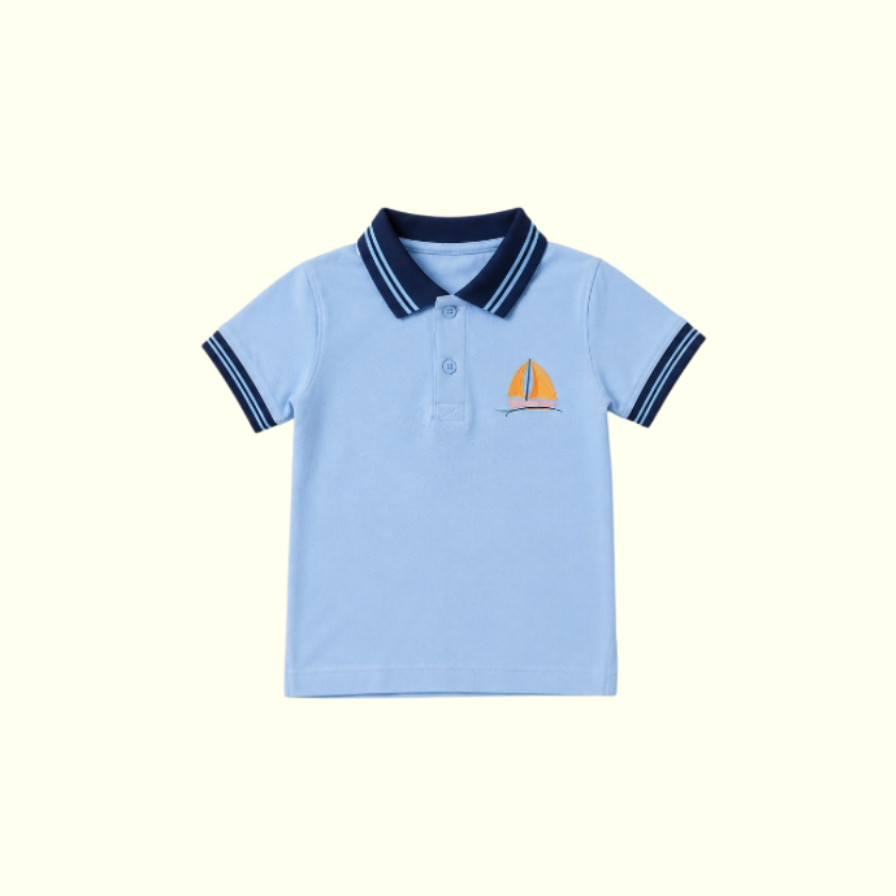 SAILORS CLUB POLO T-SHIRT