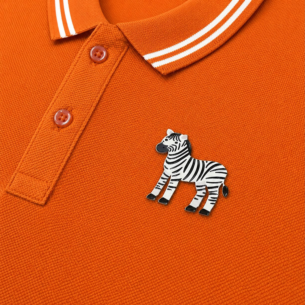ZIPPY ZEBRA POLO TSHIRT